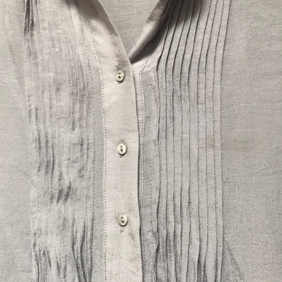 Alfani petite pin tucked top - Picture 2 of 4